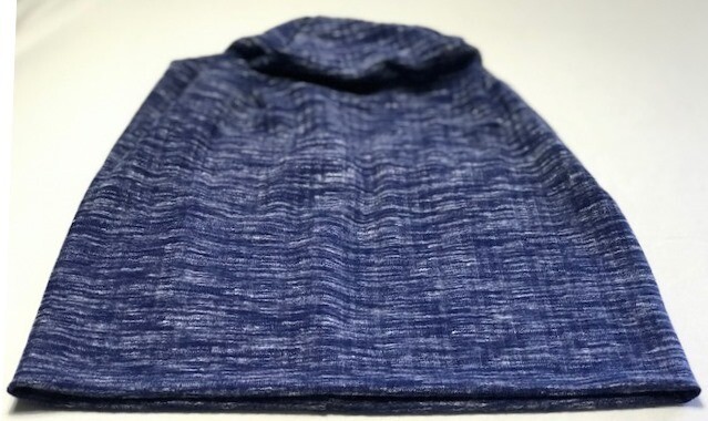 Navy soft cotton Beanie