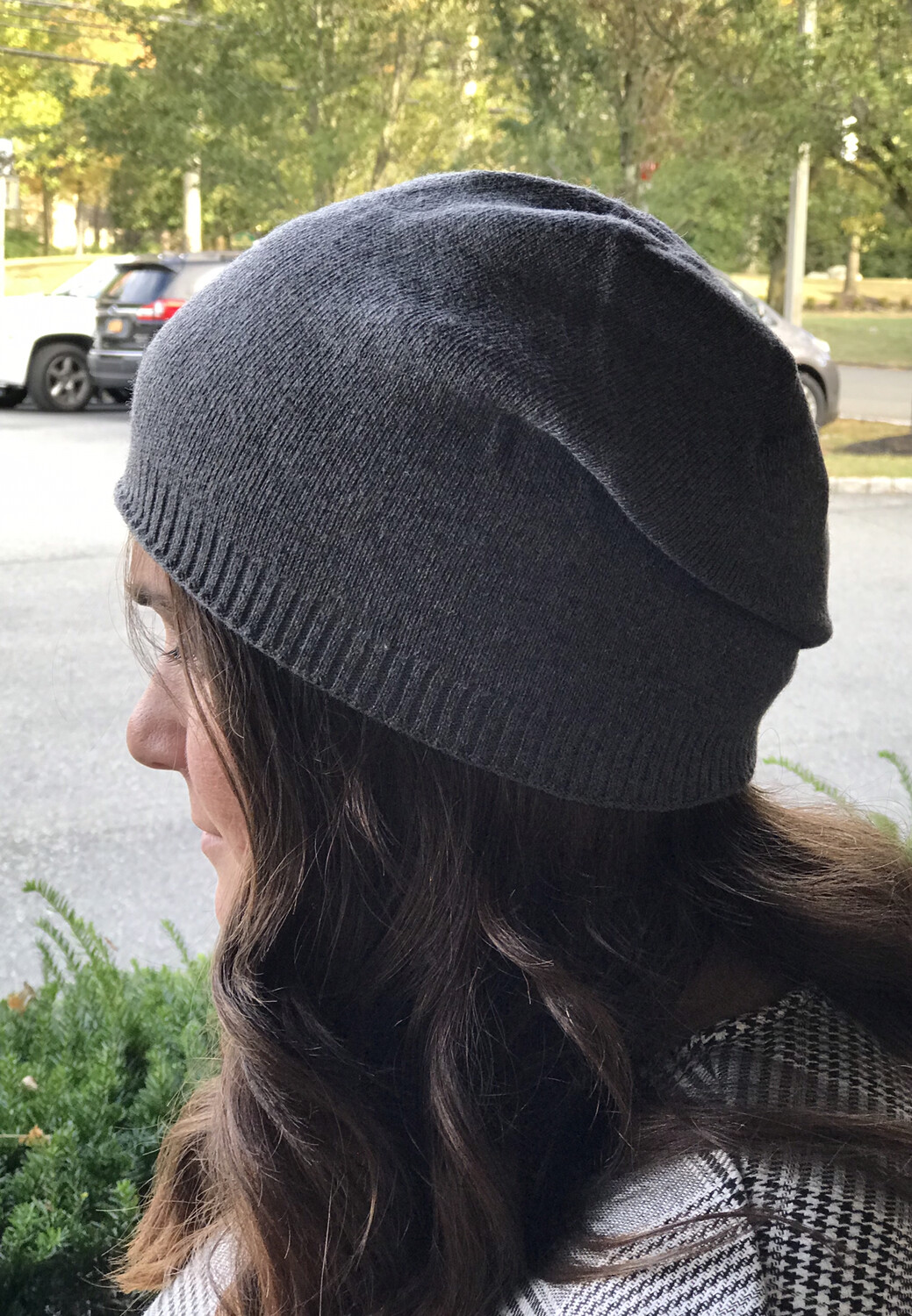 Blue Solid Color Plain Sewn Back Hat