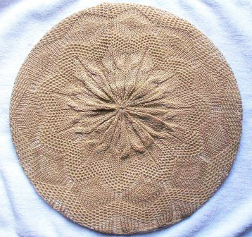 Super lightweight beret beige