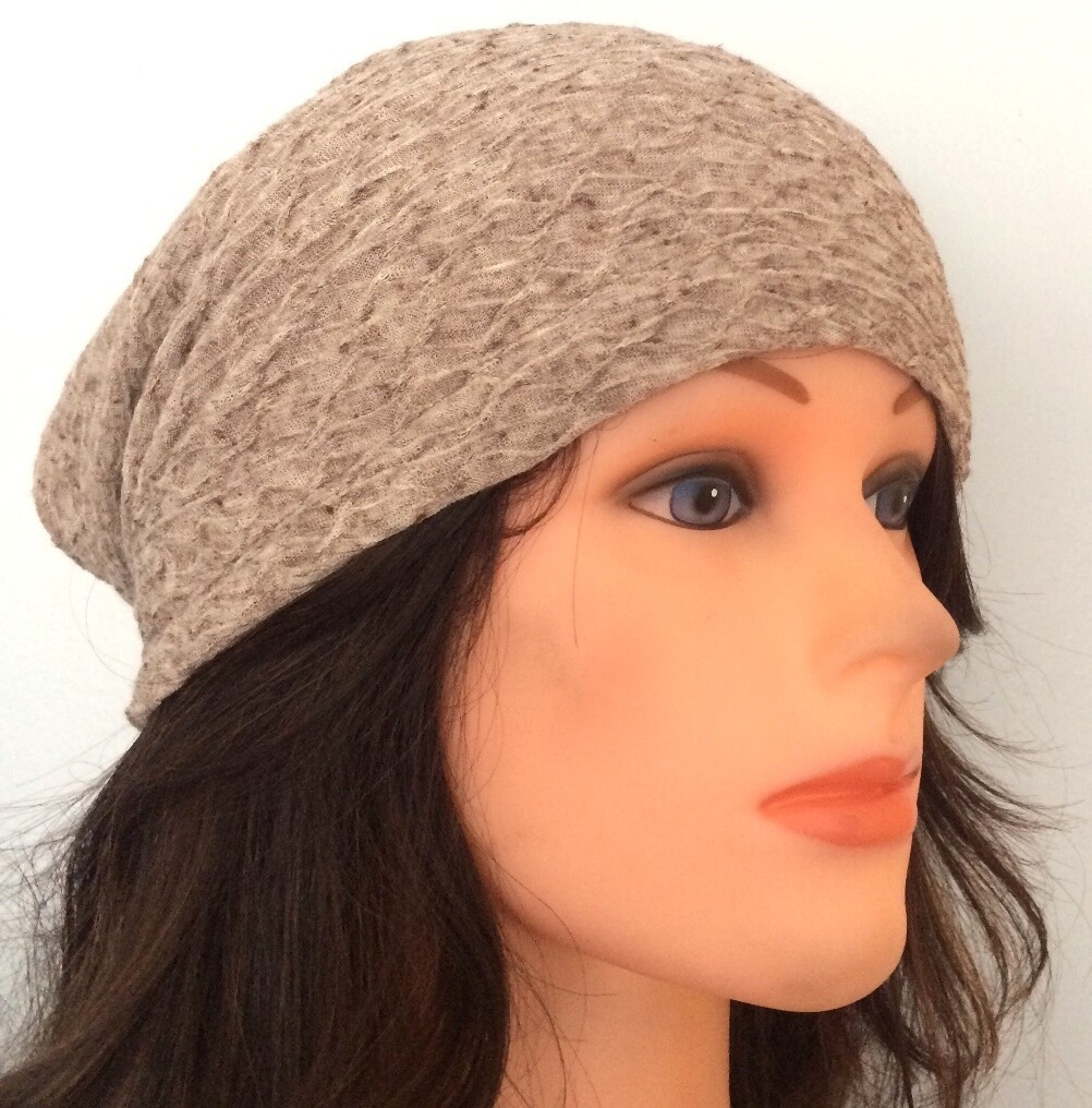 Beige spring/fall slouch textured pattern.
