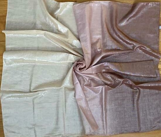 Chestnut shaded Ombre&#39; Shimmer Tichel