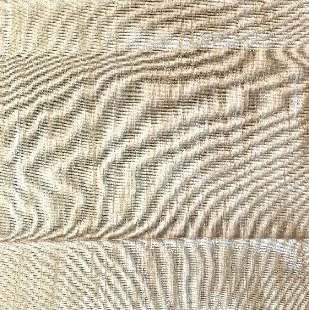 Shimmering solid tichel  Light gold