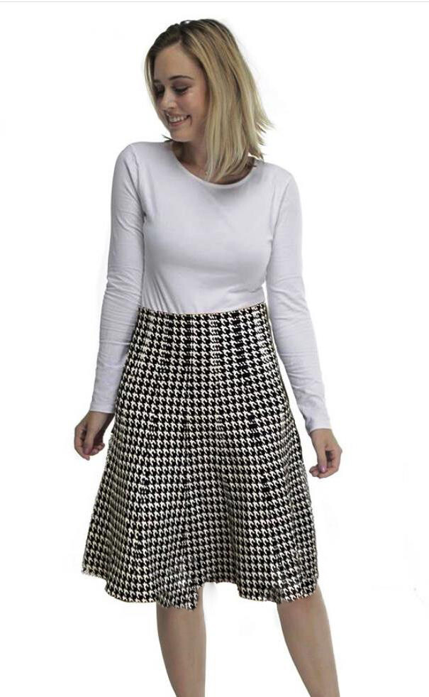 MM Skater Skirt - patterned
