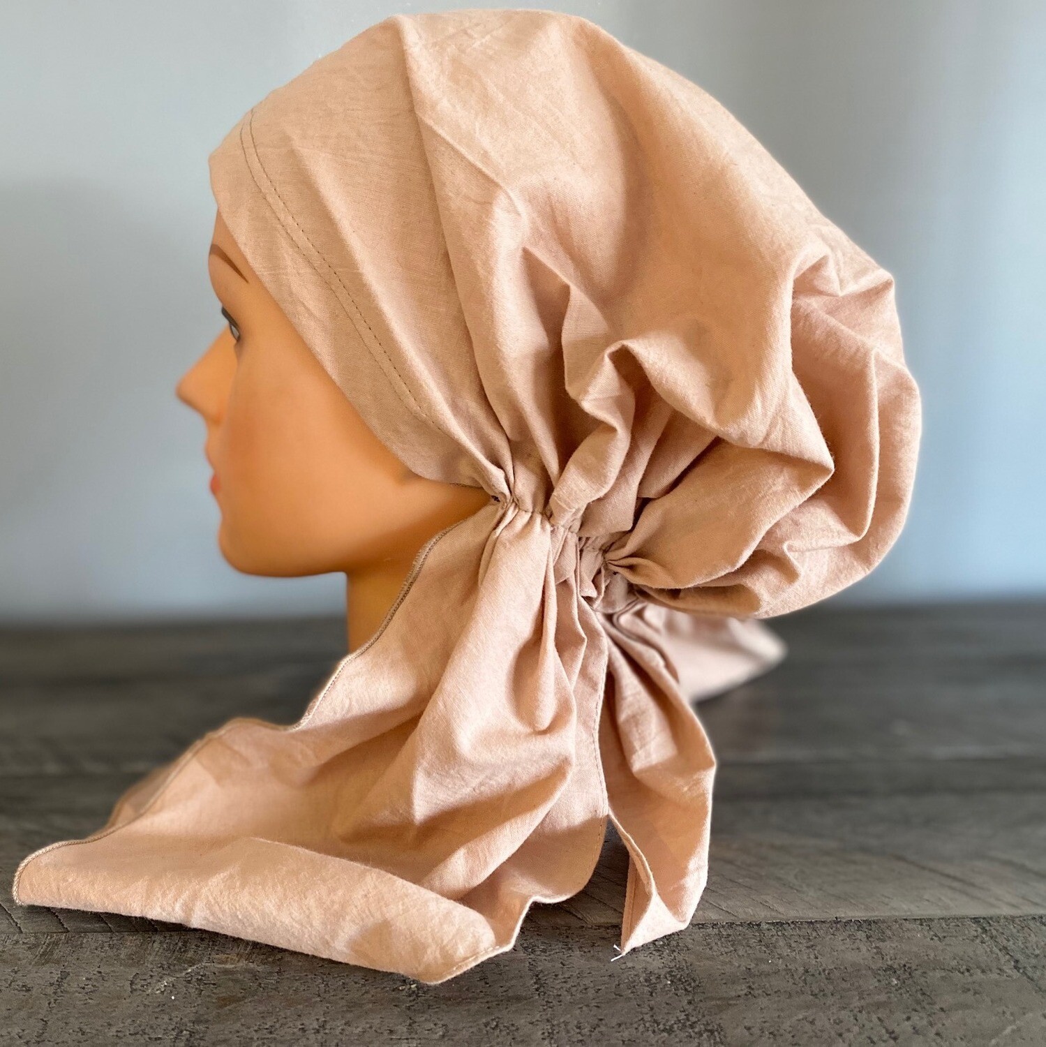 Blush best quality cotton pretied