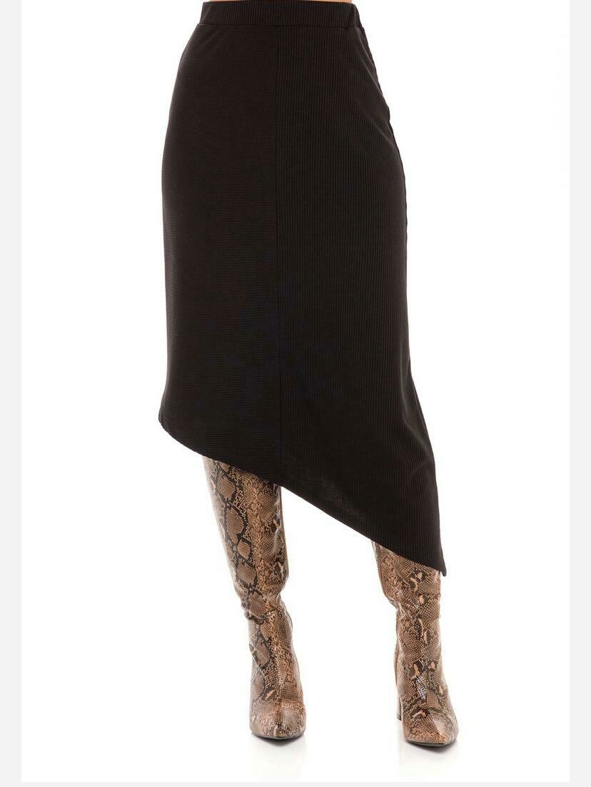 Slanted bottom Skirt