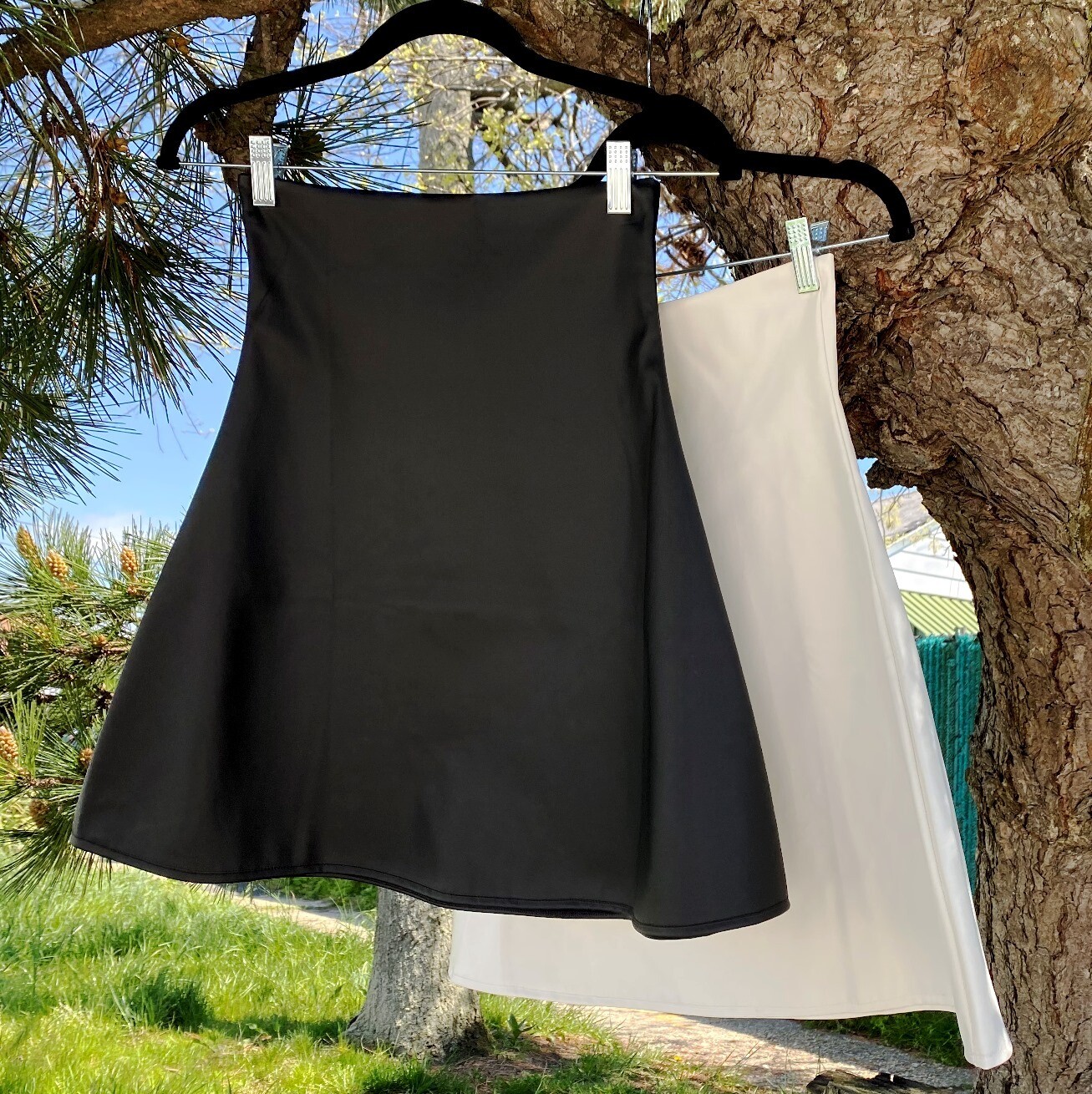 MM Pleather Skirts (Two lengths)