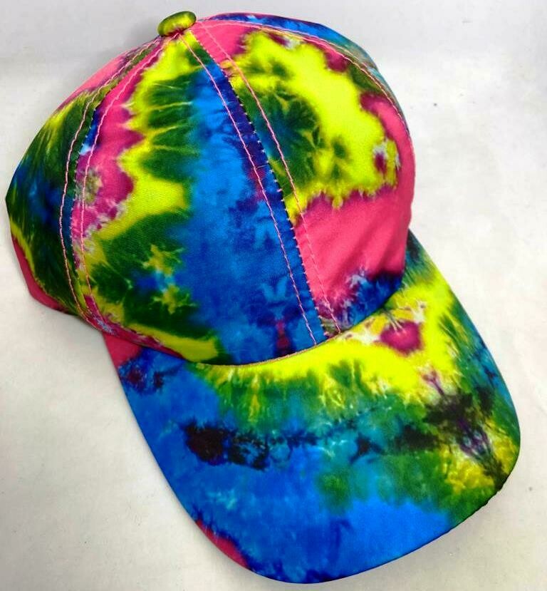 Tie dyed super lightweight caps