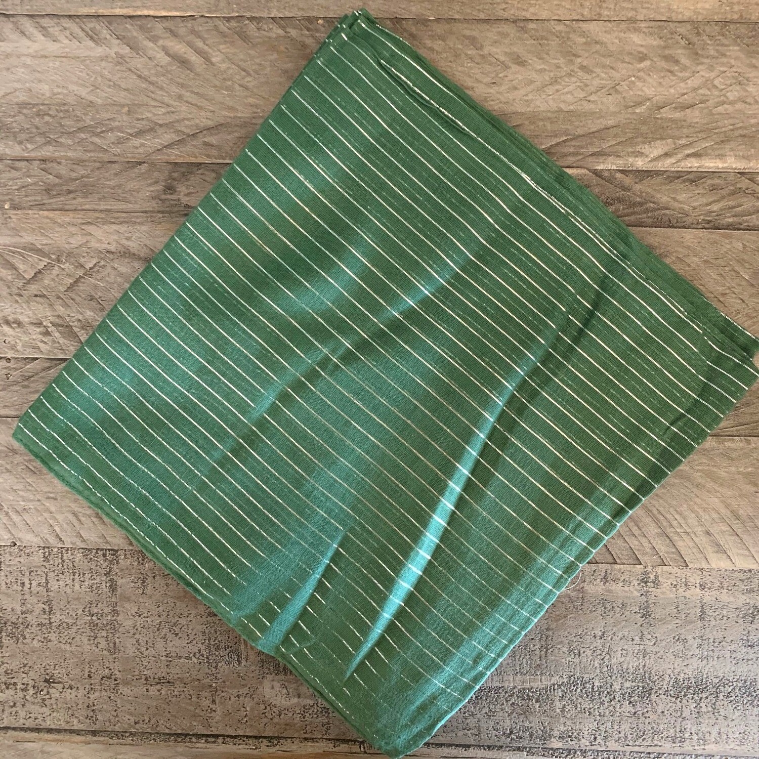 Army green larger lurex tichel