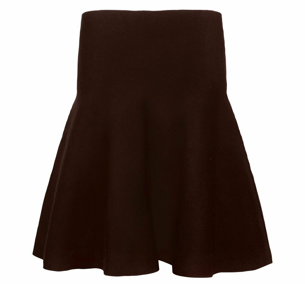 Brown skater skirt MM purple label (plus)
