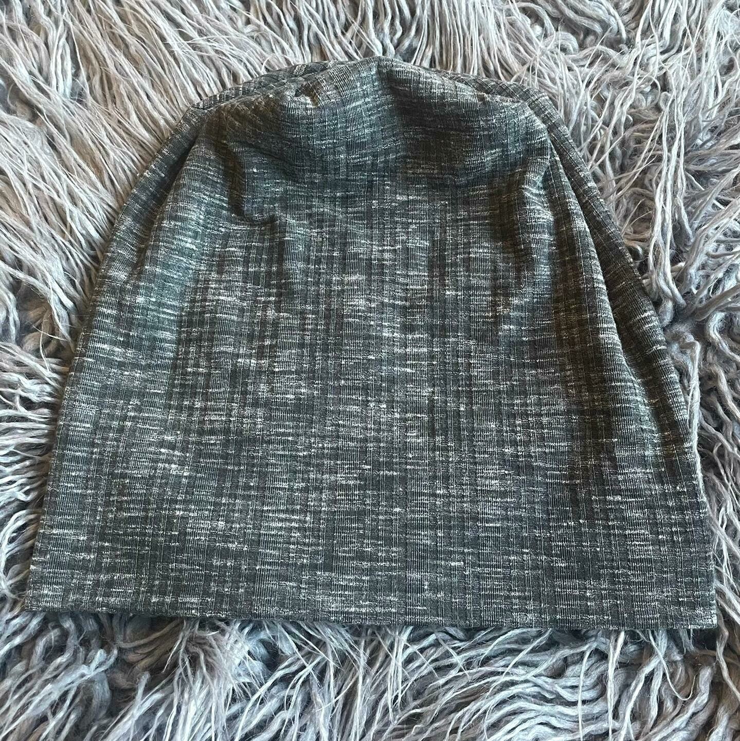 Dark gray soft cotton Beanie