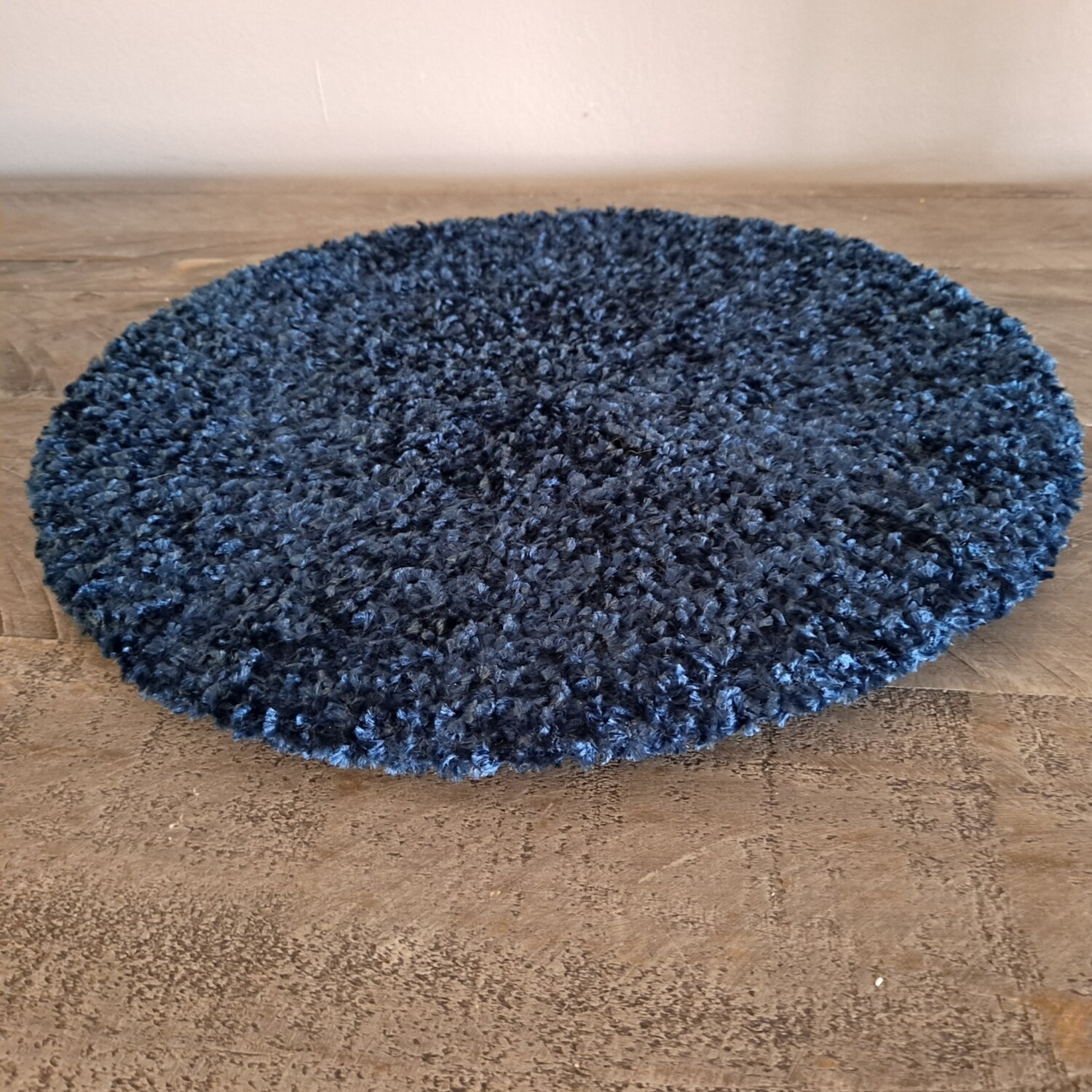Dark denim chenille snood