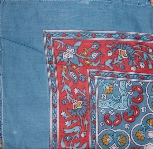 Big bold and bright tichel air force blue