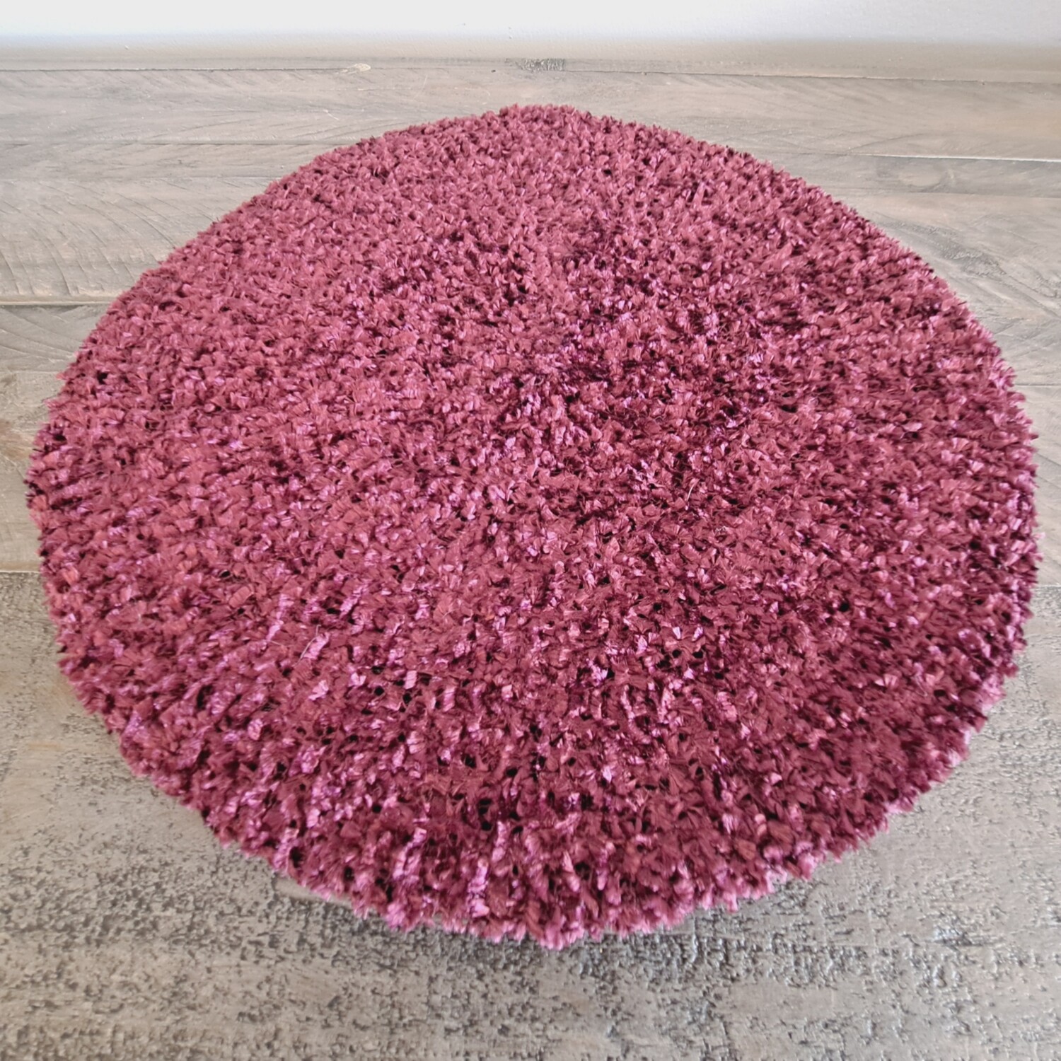 XL - burgundy lined chenille snood