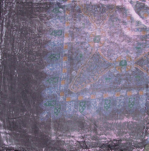 New black shimmering tichel