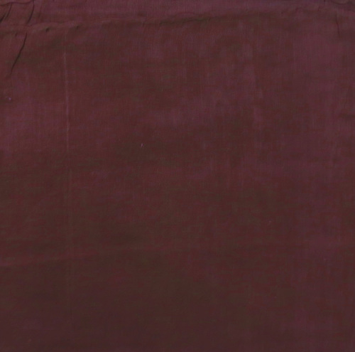 Brown solid color cotton tichel headscarve