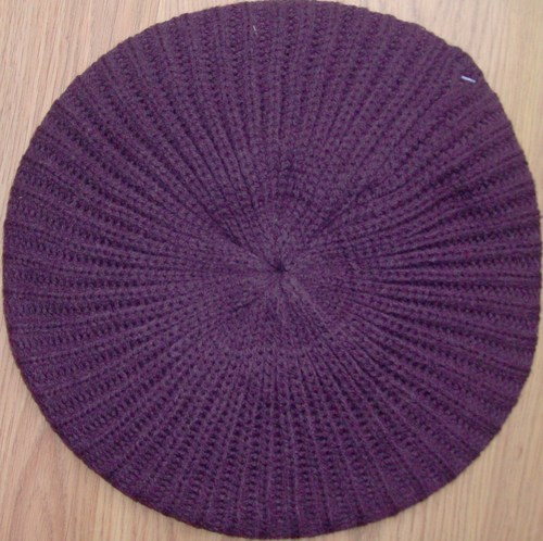 Purple beret