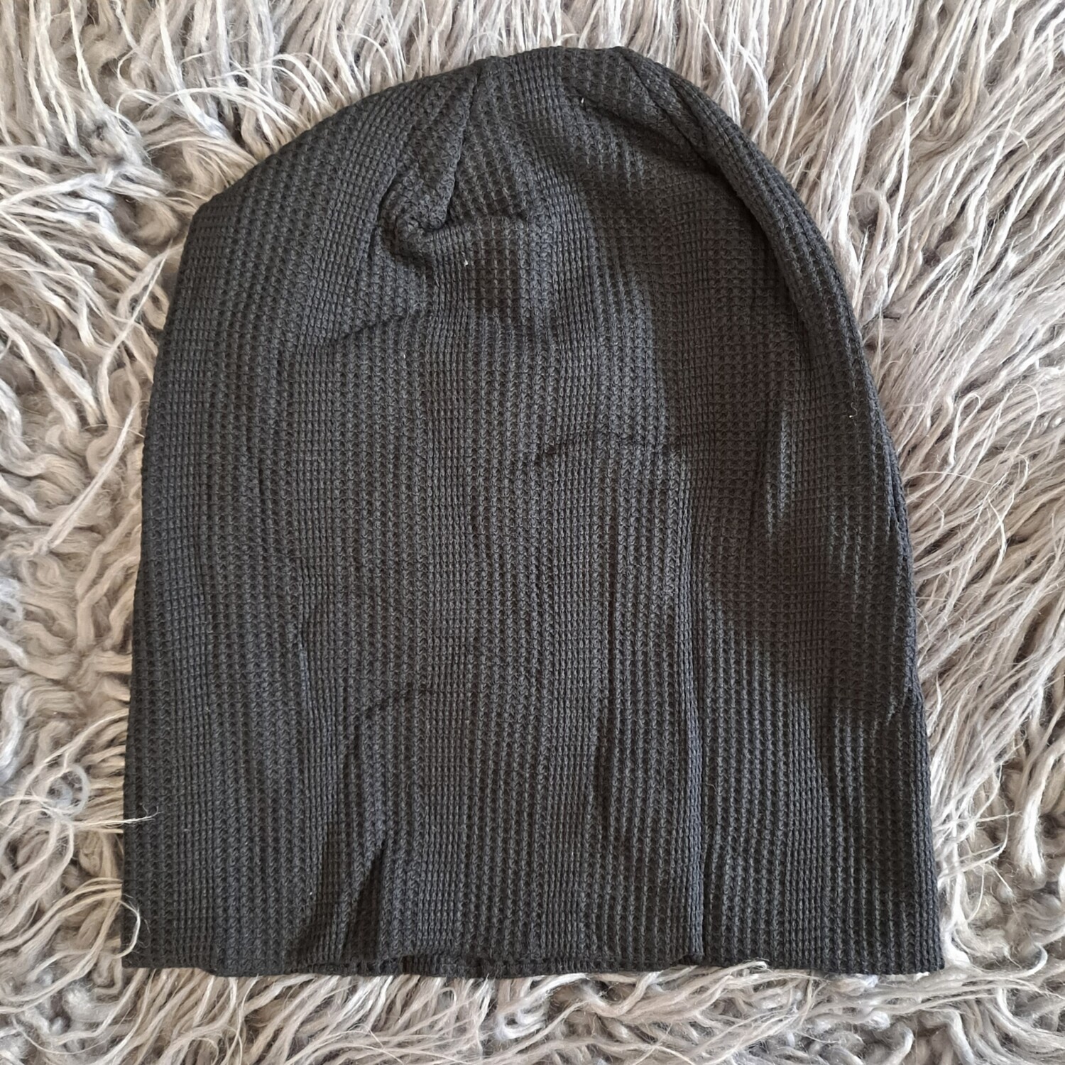 Black new cotton beanie