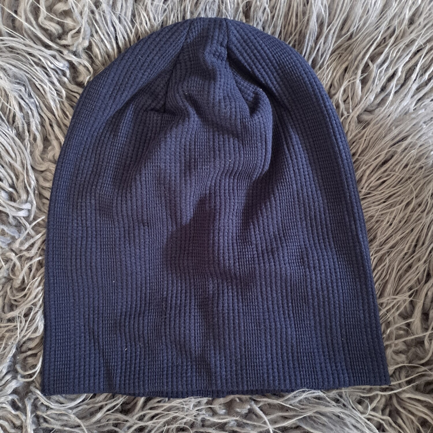 Navy new cotton beanie
