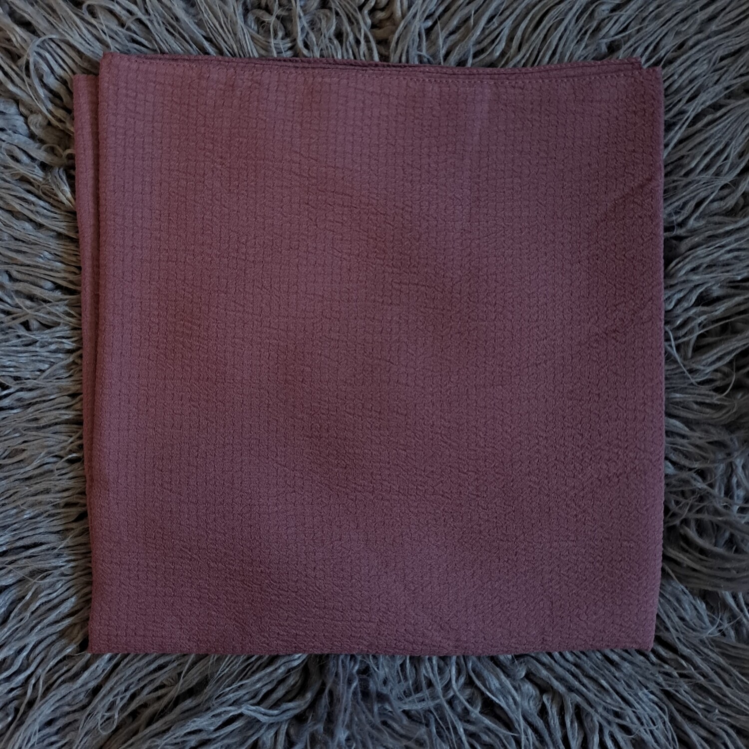 Orchid textured solid tichel
