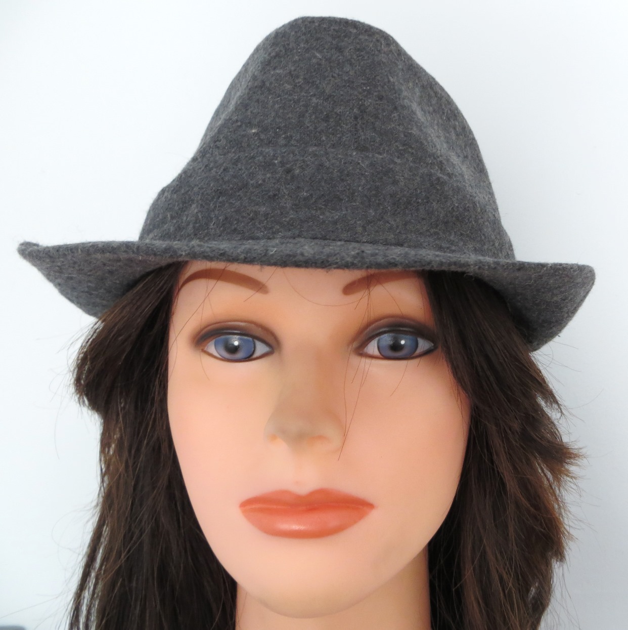 Gray fedora