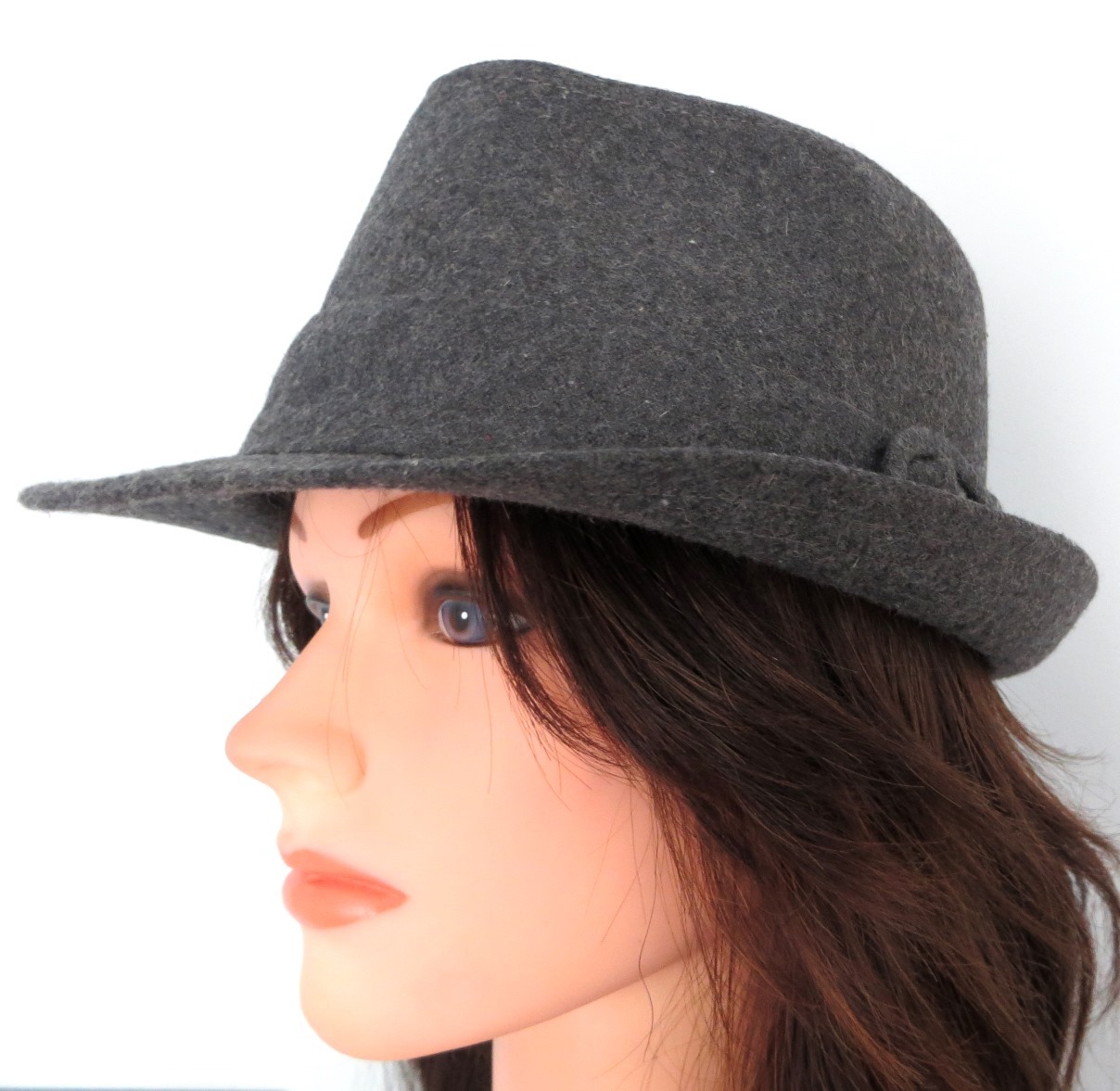 Gray fedora