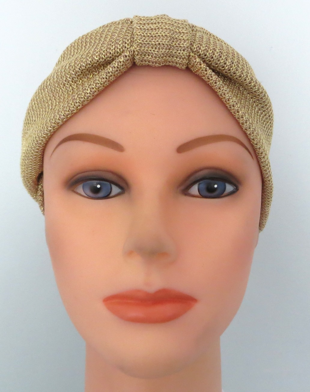 Gold sparkly soft headband