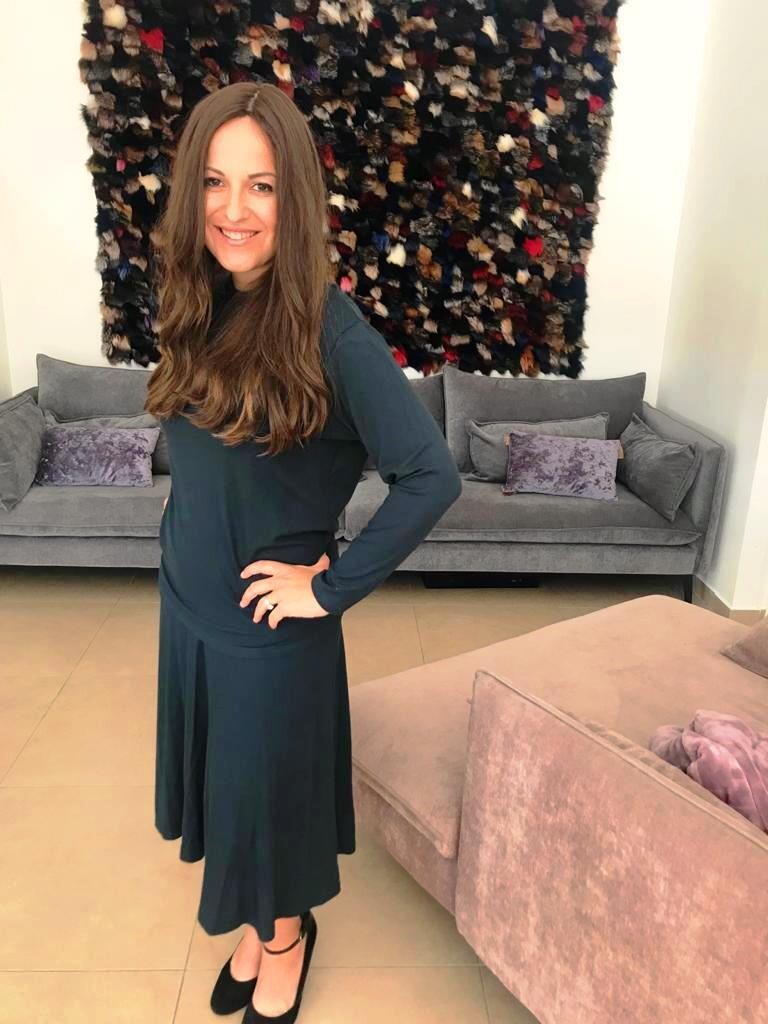 Fine ribbed Skirt - jade