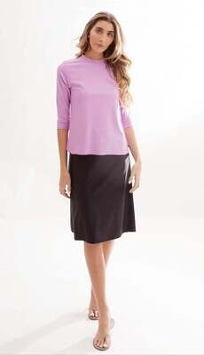 Black A-Line swim skirt