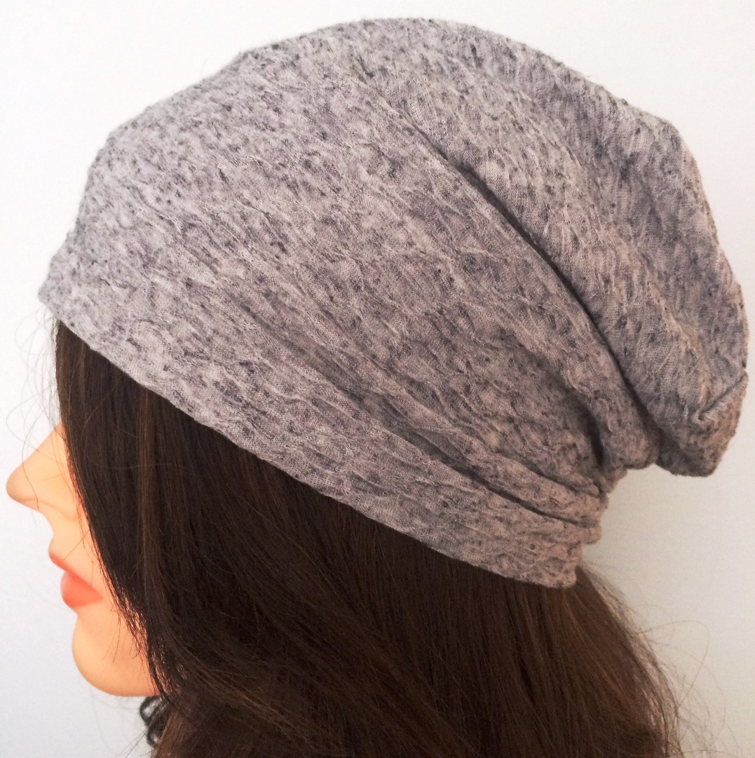 Light gray summer slouch textured pattern.