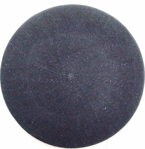 Cotton Beret black large