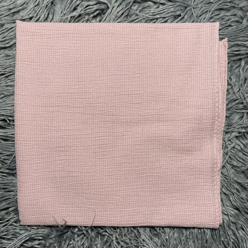 Baby pink - solid gauzy tichel