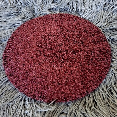 Burgundy chenille snood