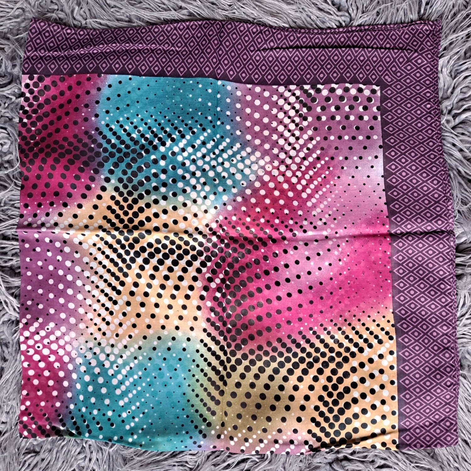 Purple n&#39; more - Turkish head scarve