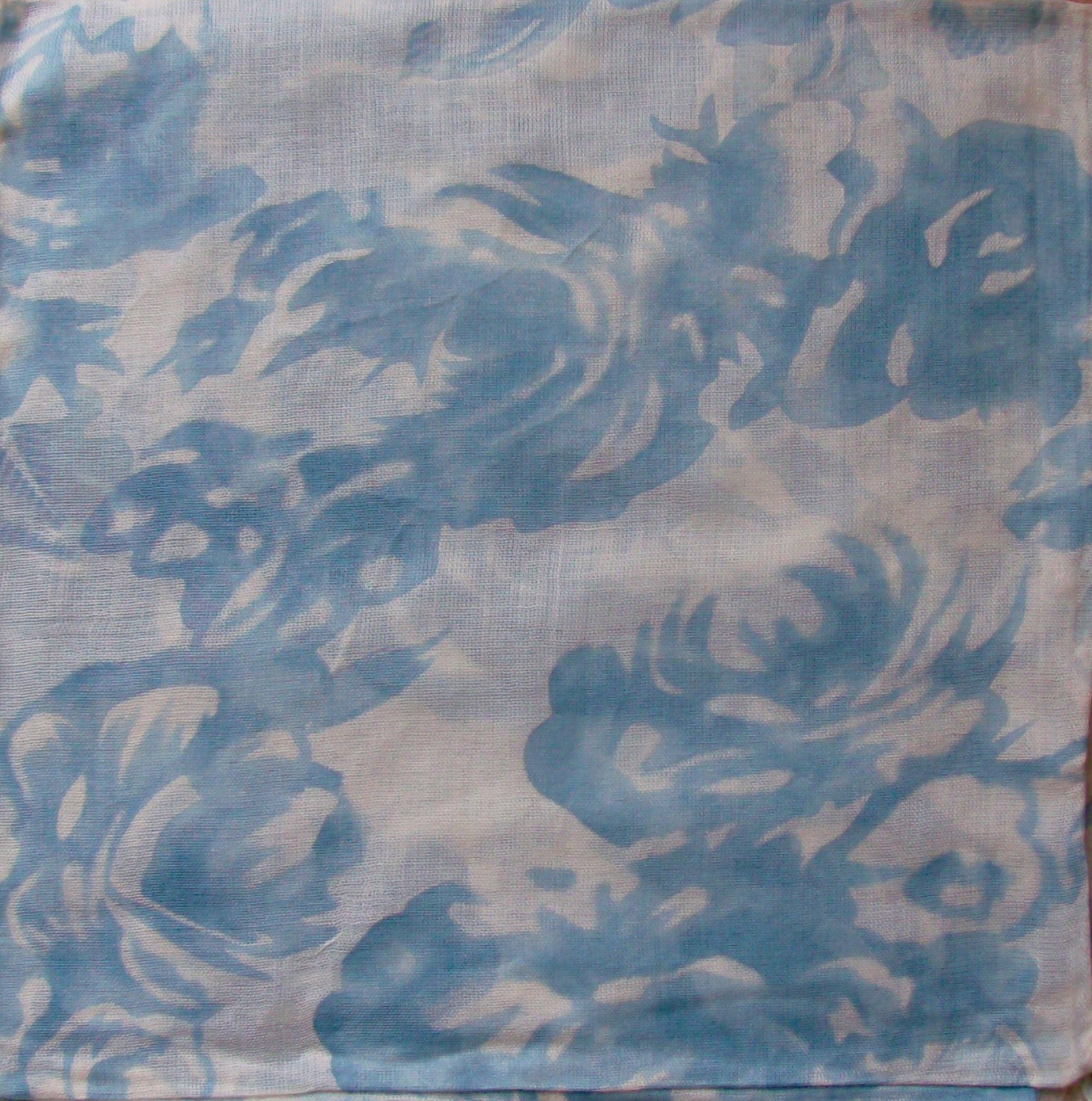 Light blue spring clouds tichel