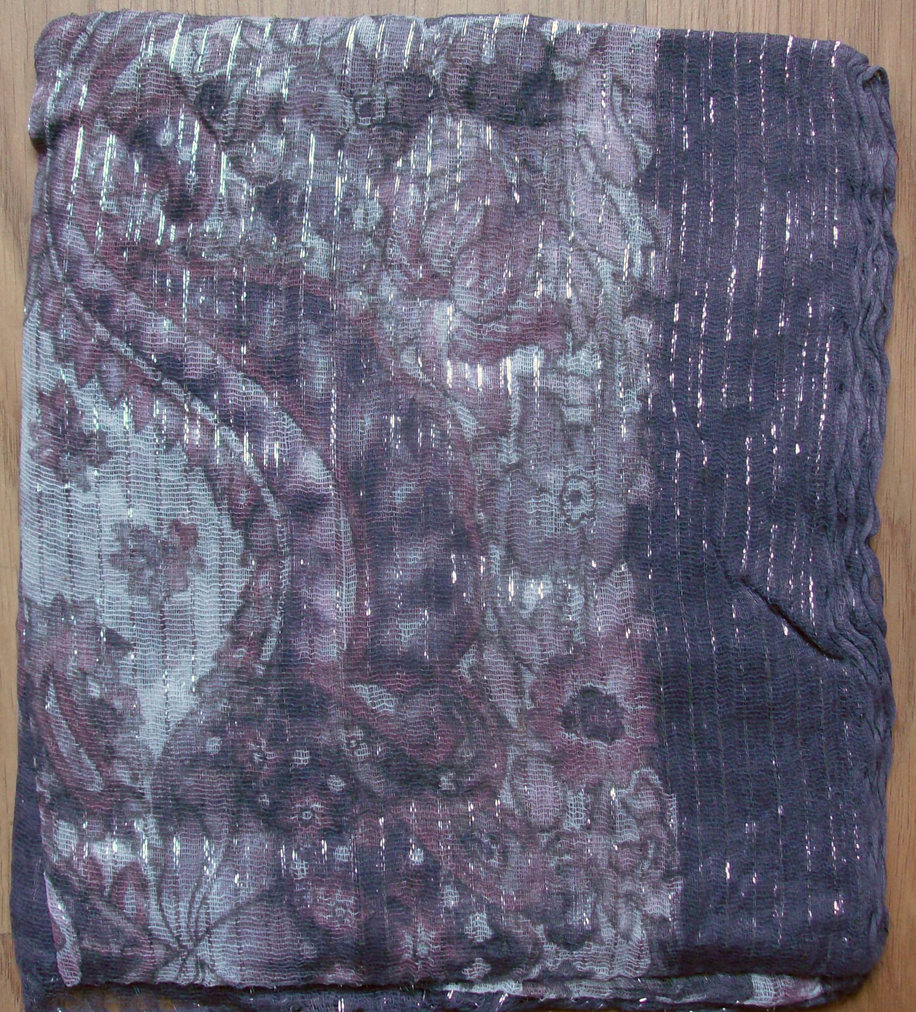 New light purple tichel