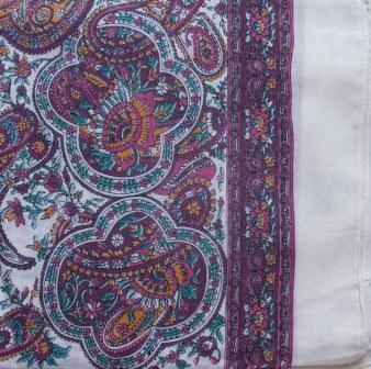 Purple new style tichel