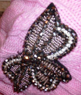 Pink "summer style" beret