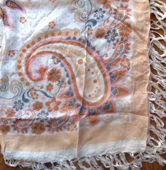 Bright soft tichel peaches and cream