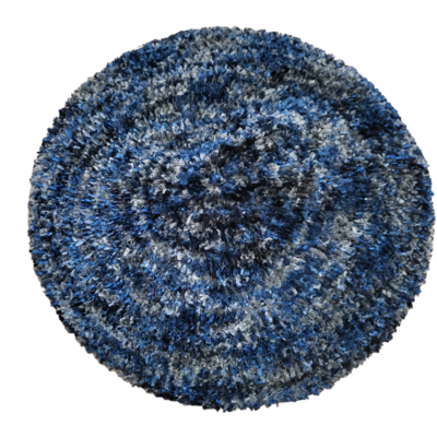 Denim/gray chenille snood