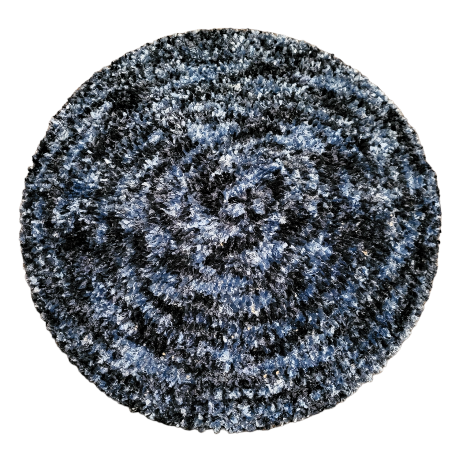Sky blue/denim chenille snood, choose: lined (SMALL size)