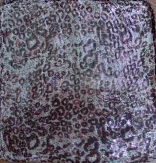 Shimmering animal print tichel new pattern