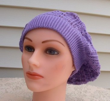 Extra light beret lavender