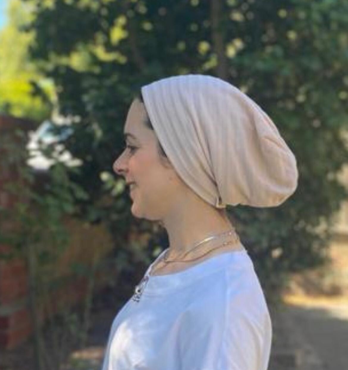 Summer beanie - light pink 