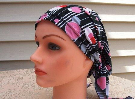 Bright colors pre tied tichel