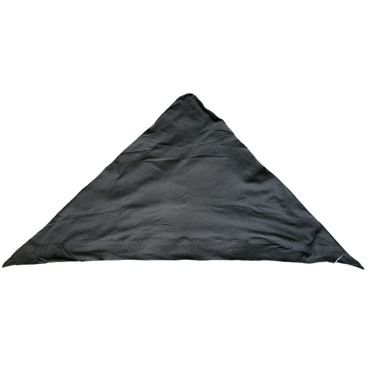 Black soft triangle head covering