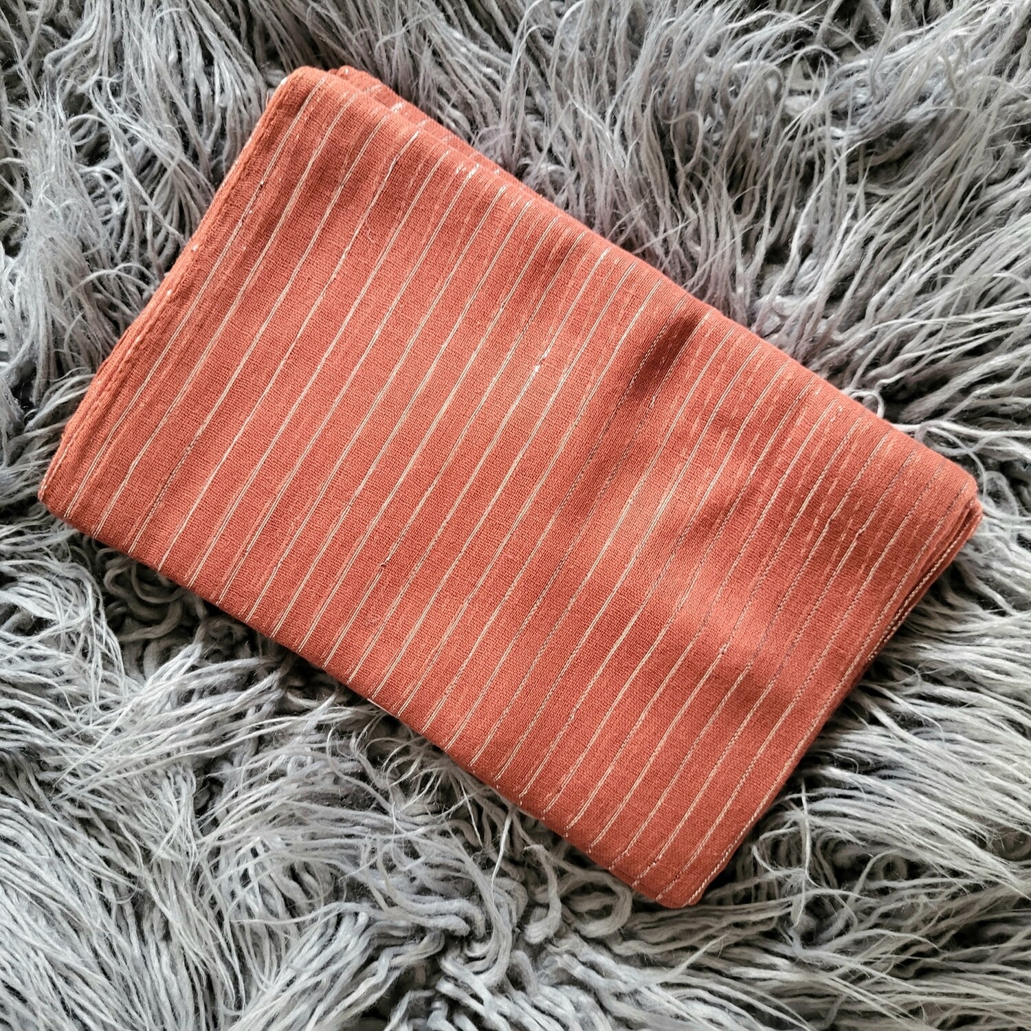 Rust lurex tichel