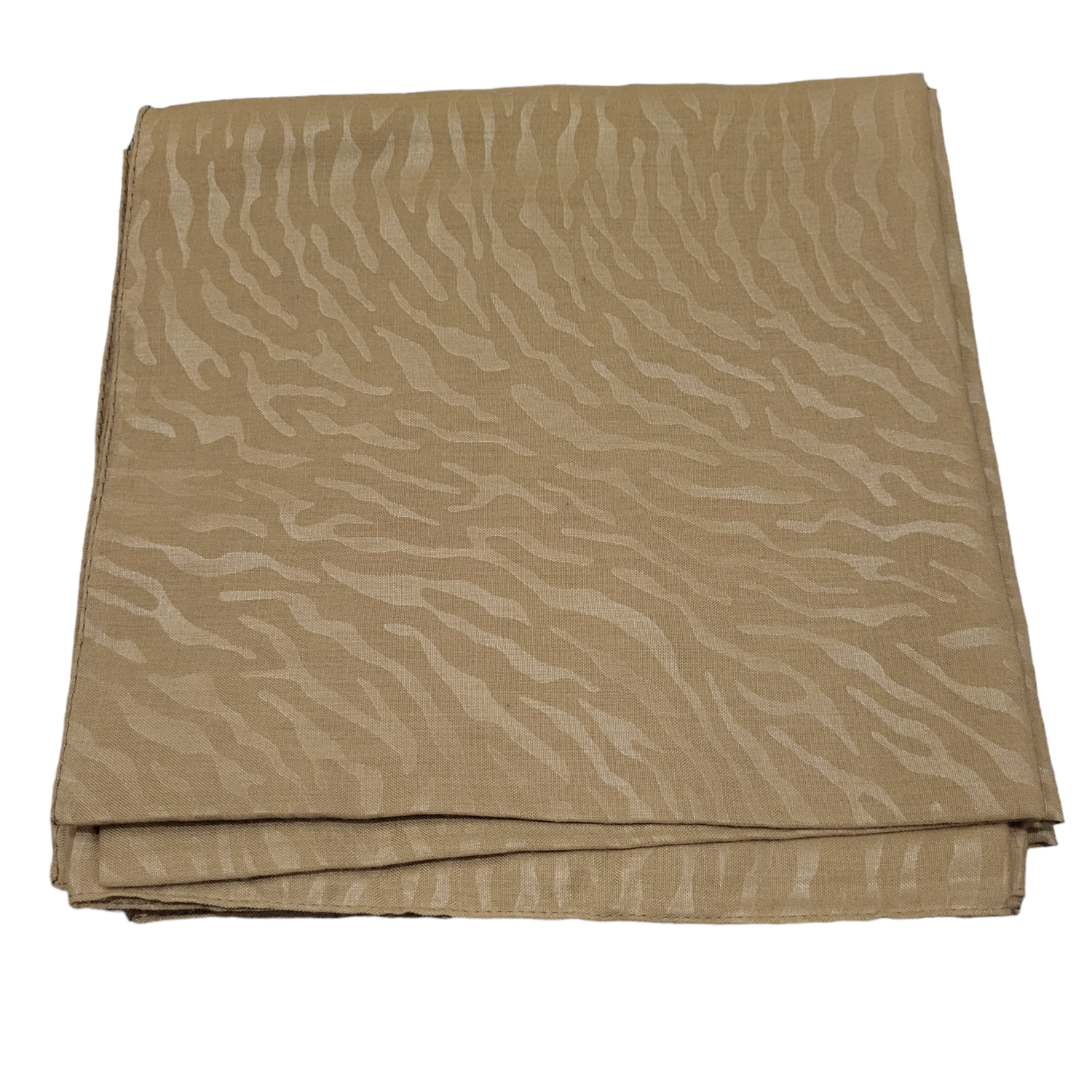 Olive - slightly zebra patterned tichel head scarve