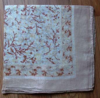 Thin lines tichel beige