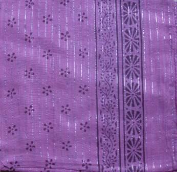 Dotted pattern tichel lavender