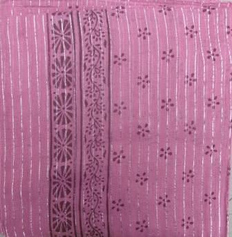 Dotted pattern tichel pink